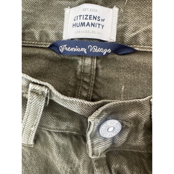 Citizens of Humanity JEANS Jolene High Rise Vintage Straight STORM SIZE 24 - Picture 10 of 16